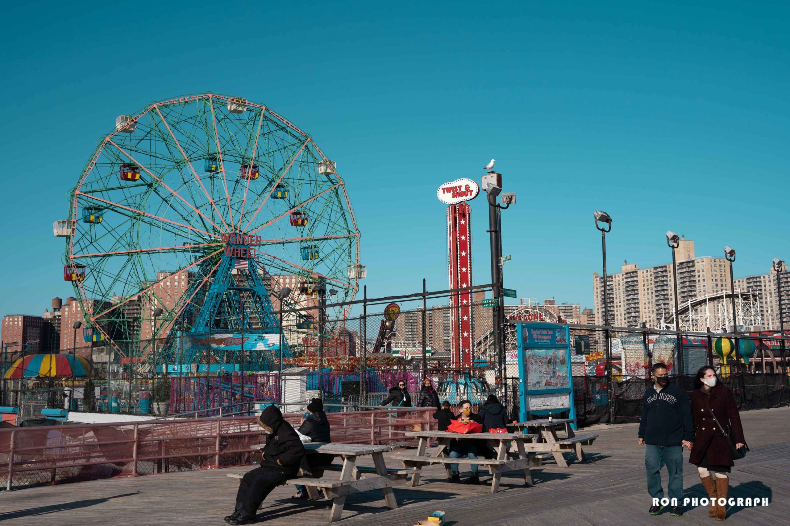 Coney Islandの遊園地Luna Park